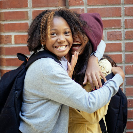 High school girls