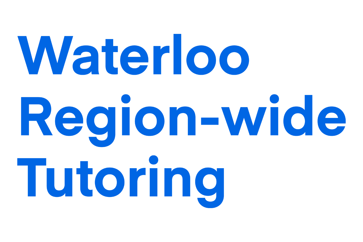 Waterloo Region-wide Tutoring