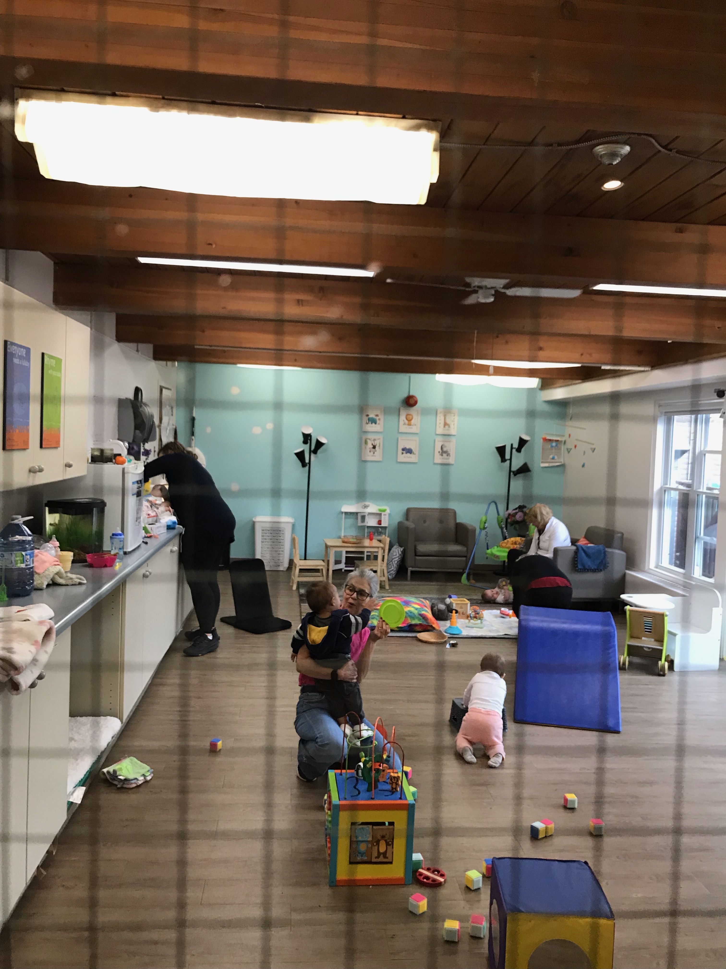 Peeking in on the early learning program